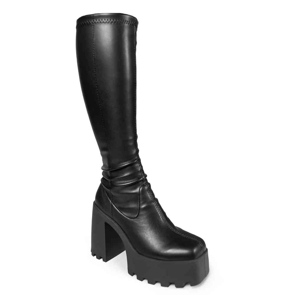 Altercore - Wendell Bottes de plate-forme - Noir